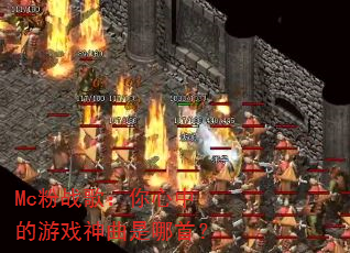Mc��ս�裺�����е���Ϸ���������ף�