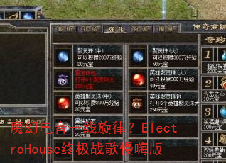 ħ�õ���һ�����ɣ�ElectroHouse�ռ�ս�����˰�