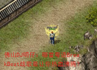 ��ɽDJ���У���������BreakBeatս����������Ѫ���ڣ�
