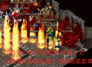 2025��DJ���ж���CDD�������ķ�����ҡ���ش��գ���Ϸս��赥�����