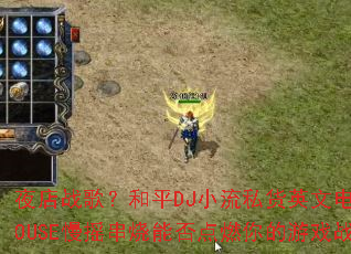 ҹ��ս�裿��ƽDJС��˽��Ӣ�ĵ���HOUSE��ҡ�����ܷ��ȼ�����Ϸս��