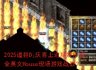 2025����Dj��ϲ��׷�����ֳ�ȫӢ��House�ֳ���Ϸս�裿