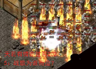 天若有情亦过客2025:战歌为谁而泣? 天若有情亦过客2025:战歌为谁而泣?