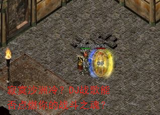 ��įɳ���䣿DJս���ܷ��ȼ���ս��֮�ꣿ