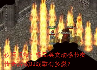 ҹ���˱�����ƷӢ�Ķ��н��ഫ����ϷDJս���ж�ȼ��
